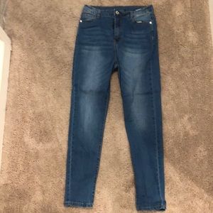 High Waisted Skinny Jeans